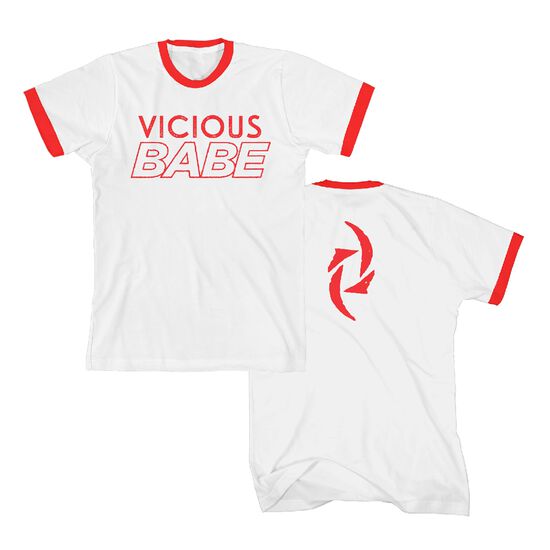Vicious Babe Ringer T-Shirt